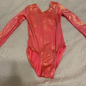 Children’s gymnastics leotard.